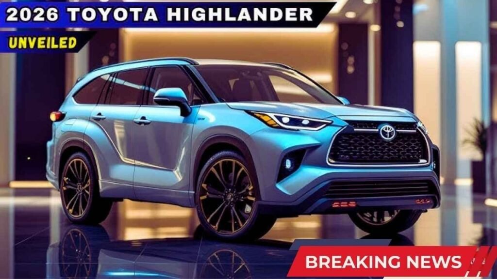 Toyota Reveals the 2026 Highlander