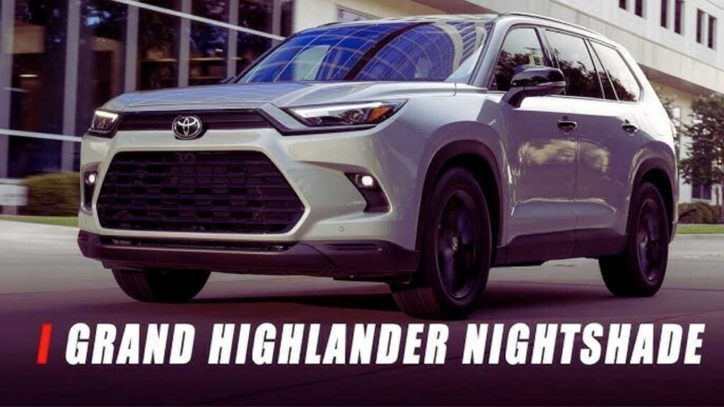 2026 Toyota Grand Highlander Nightshade Hybrid