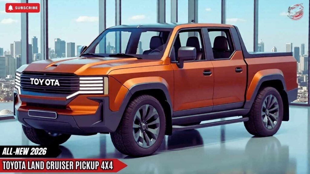 2026 Toyota Land Cruiser Pickup Unveiled